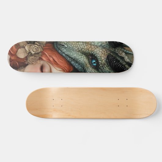 Dragon Schaats Deck Persoonlijk Skateboard (Horizontaal)