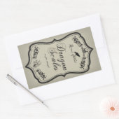 Dragon Schalen Halloween Jar Sticker Label (Envelop)