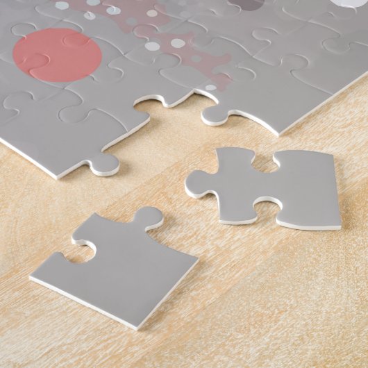 Dragon schattig legpuzzel (Zijkant)