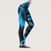 Dragon Scream  RPG Blue Dragons Leggings (Rechts)