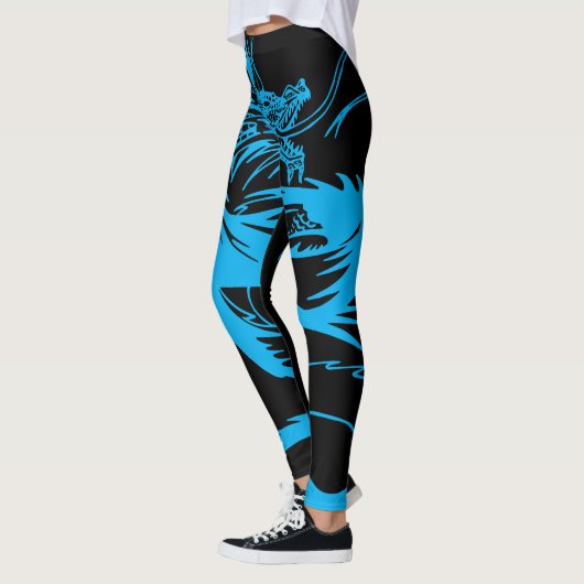 Dragon Scream RPG Blue Dragons Leggings (Links)