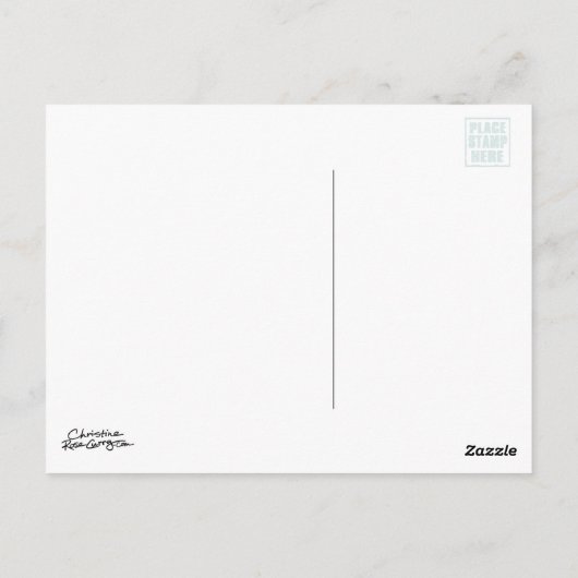 Dragon Scroll, Briefkaart van Japanse kunst (Achterkant)