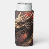 dragon seltzer blikjeskoeler (Seltzer Achterkant)