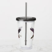 Dragon Serpent gepantserd vliegen Acryl Drinkbeker (Rechts)