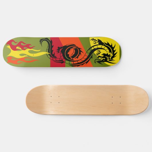 DRAGON SERPENT Skateboard (Horizontaal)