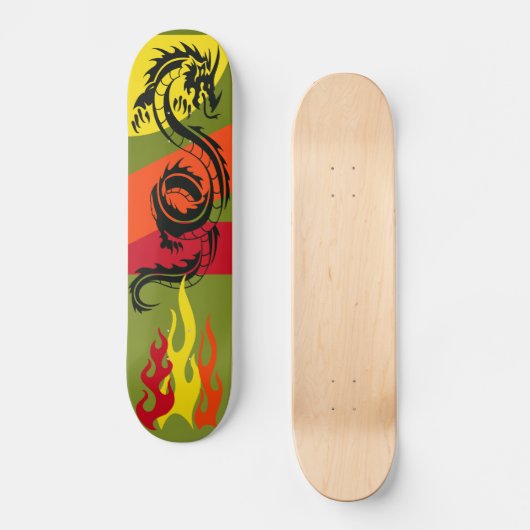 DRAGON SERPENT Skateboard (Voorkant)