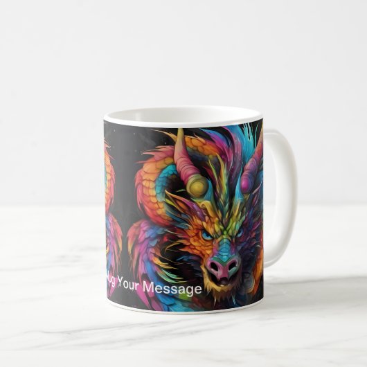 Dragon Shadows Koffiemok (Voorkant rechts)