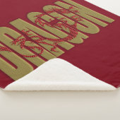 dragon sherpa blanket deken (3/4)