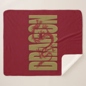 dragon sherpa blanket deken (Voorkant (horizontaal))
