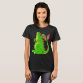Dragon Shirt Adult Men Women Kids Green Dragon Cos (Voorkant volledig)