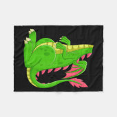 Dragon Shirt Adult Men Women Kids Green Dragon Cos Fleece Deken (Voorkant (Horizontaal))