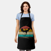 Dragon Shirt Retro Dragon Mythical Creatur Schort (Gedragen)