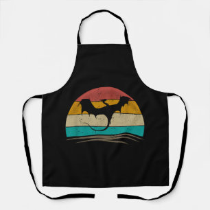 Dragon Shirt Retro Dragon Mythical Creatur Schort