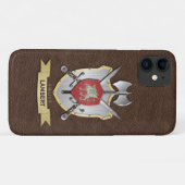 Dragon Sigil Battle Crest Brown Case-Mate iPhone Case (Achterkant (horizontaal))