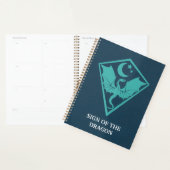 Dragon Sigil Symbol Shield Planner (Display)