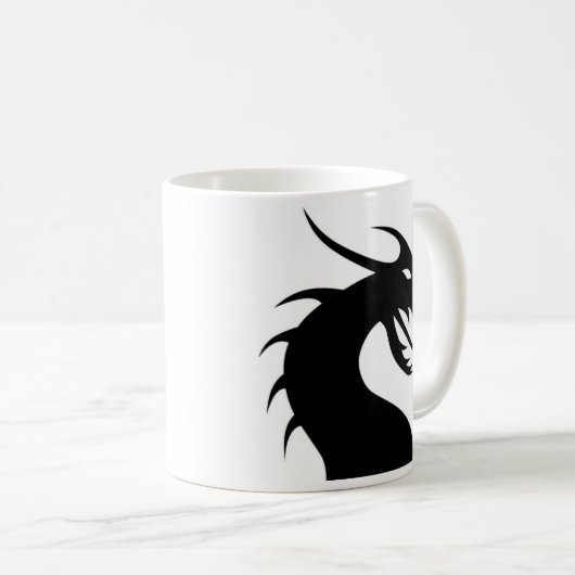 Dragon Silhouette Mok (Voorkant rechts)