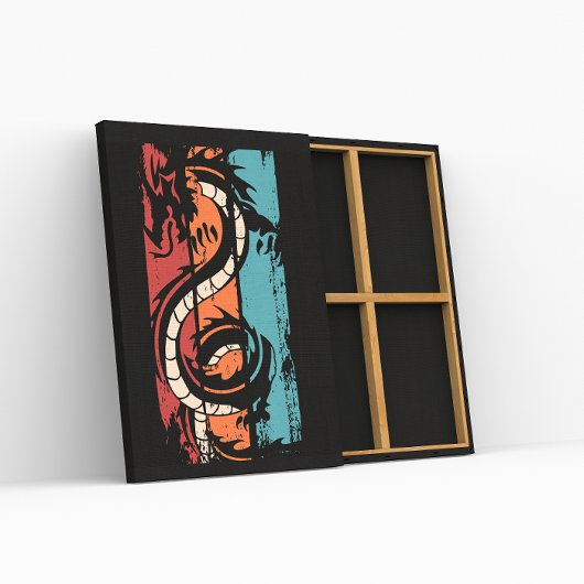  Dragon Silhouette Poster