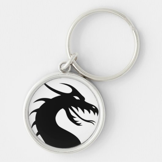 Dragon Silhouette Sleutelhanger (Voorkant)