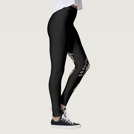 Dragon sketch  leggings (Rechts)