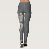 Dragon sketch leggings (Achterkant)
