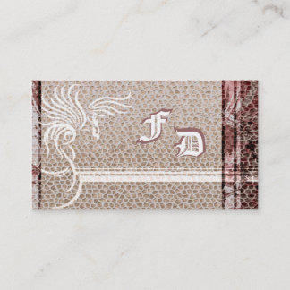 Dragon Skin Thunderbird Visitekaartje