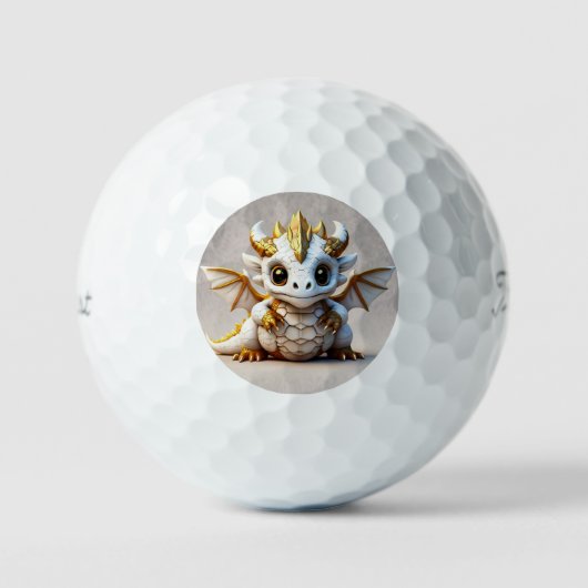 "Dragon Skull Art" Golfballen (Voorkant)