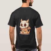 🔥 Dragon Skull Mascot - Schattige maar fel T-shir T-shirt (Achterkant)