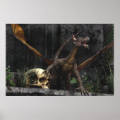 Dragon Skull-standaard Poster (Voorkant)