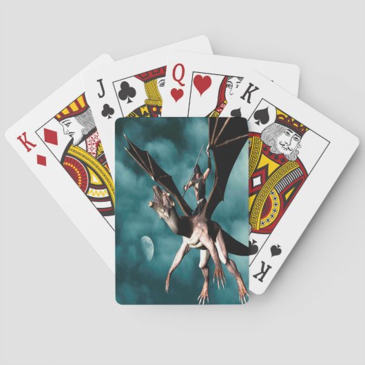 Dragon Sky Warrior Pokerkaarten (Achterkant)
