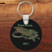 Dragon slaapt... sleutelhanger (Voorkant)