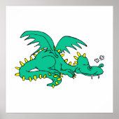 Dragon Slaping Poster (Voorkant)