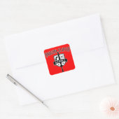 Dragon Slayer Alliance Vierkante Sticker (Envelop)