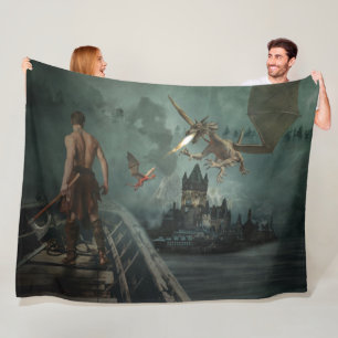 DRAGON SLAYER FLEECE DEKEN