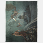 DRAGON SLAYER FLEECE DEKEN (Voorkant)
