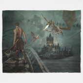 DRAGON SLAYER FLEECE DEKEN (Voorkant (Horizontaal))