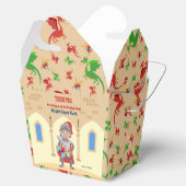 Dragon Slayer Knight Boy Verjaardagsfeestje Bedankdoosjes (Geopend)