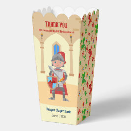 Dragon Slayer Knight Boy Verjaardagsfeestje Bedankdoosjes