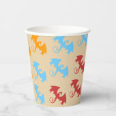 Dragon Slayer Knight Boy Verjaardagsfeestje Papieren Bekers (Voorkant)