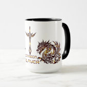Dragon Slayer Mug Mok (Voorkant rechts)