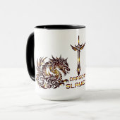 Dragon Slayer Mug Mok (Voorkant links)