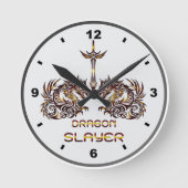 Dragon Slayer of Clock Ronde Klok (Voorkant)