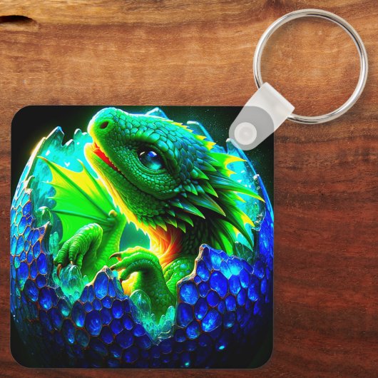 Dragon Sleutelhanger (Achterkant)