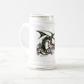 Dragon Smoke Stein Bierpul (Voorkant links)