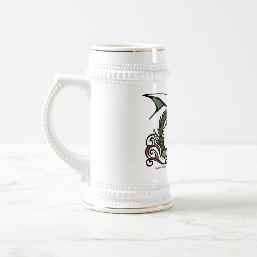 Dragon Smoke Stein Bierpul (Links)