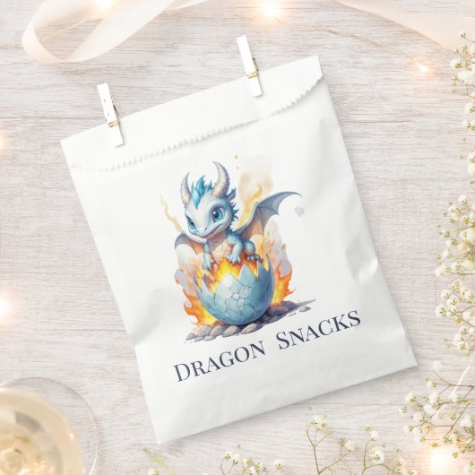 Dragon Snacks Frostfire Hatchling Fantasy Bedankzakje (Geknipt)