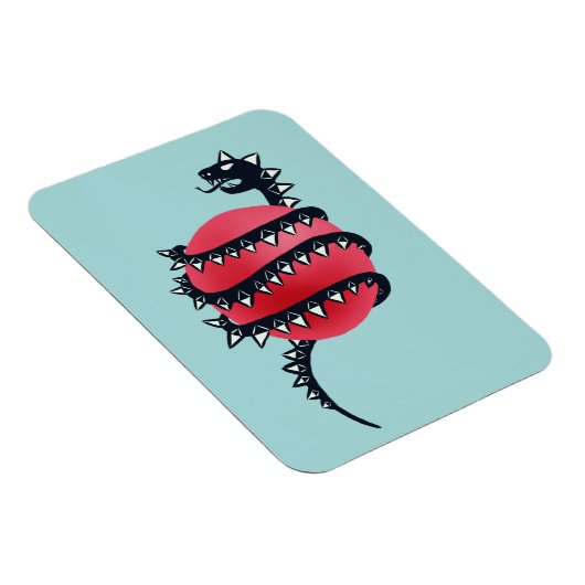 Dragon Snake Gothic Magneet (Rechterzijde)
