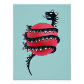Dragon Snake Gothic Perfect Poster (Voorkant)