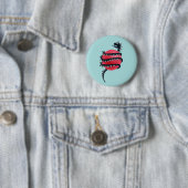 Dragon Snake Gothic Ronde Button 5,7 Cm (In situ)