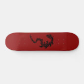 Dragon Snake Tribal Tattoo Persoonlijk Skateboard (Horizontaal)