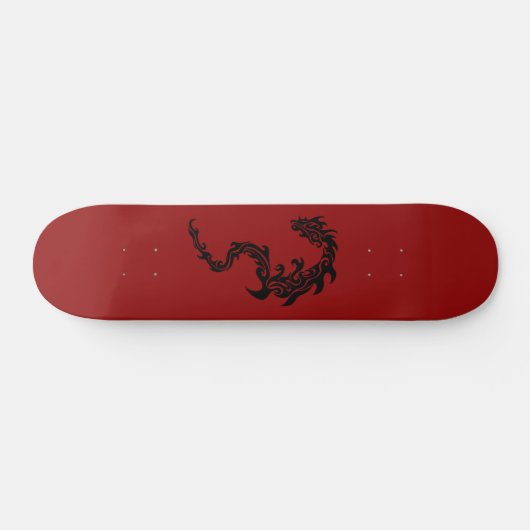 Dragon Snake Tribal Tattoo Persoonlijk Skateboard (Horizontaal)
